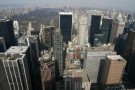 View From Top Of GE Building, Rockefeller Center, Central Park In Background